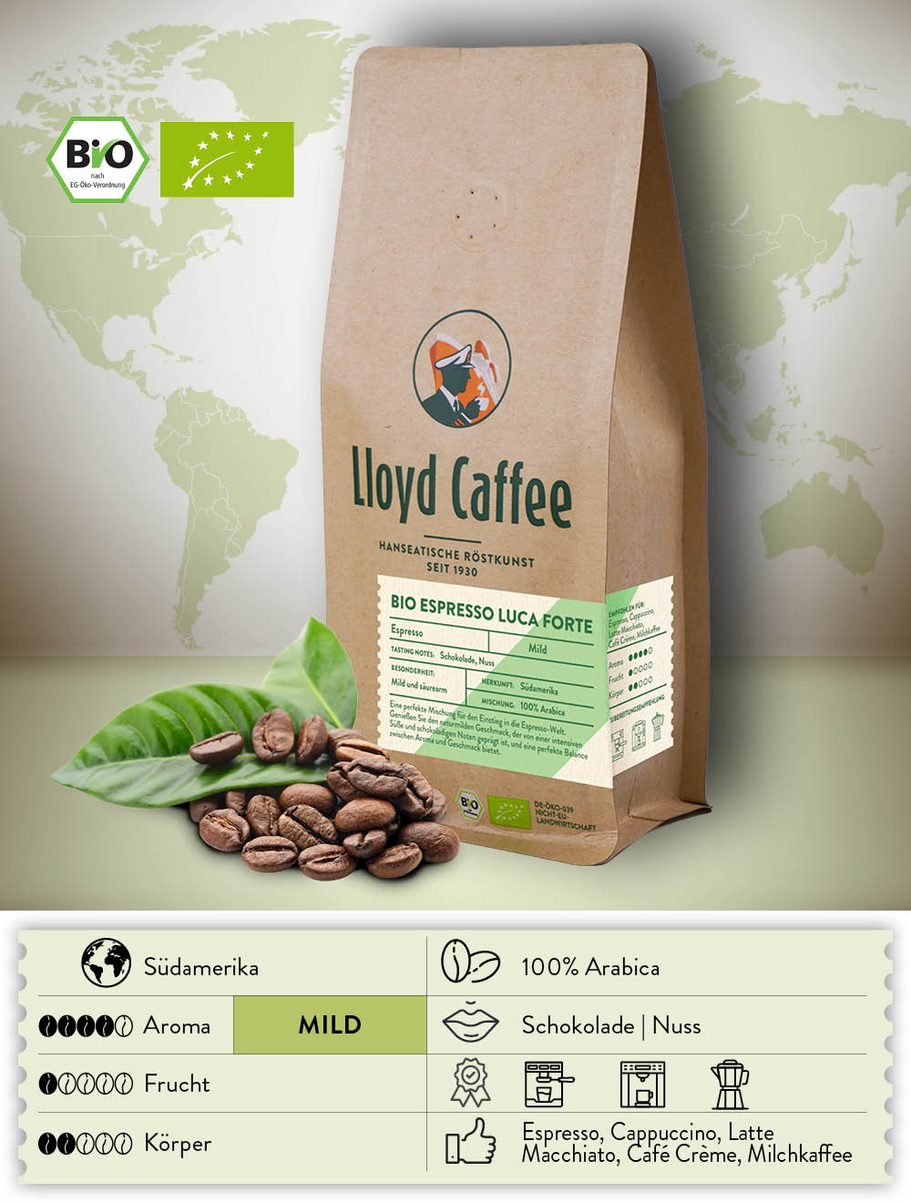 BIO Espresso Luca Forte