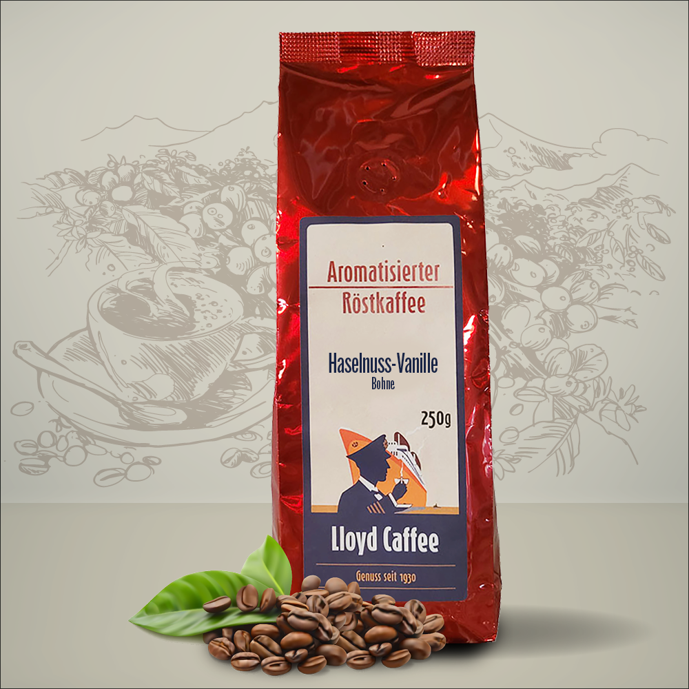 Aromakaffee - Haselnuss Vanille
