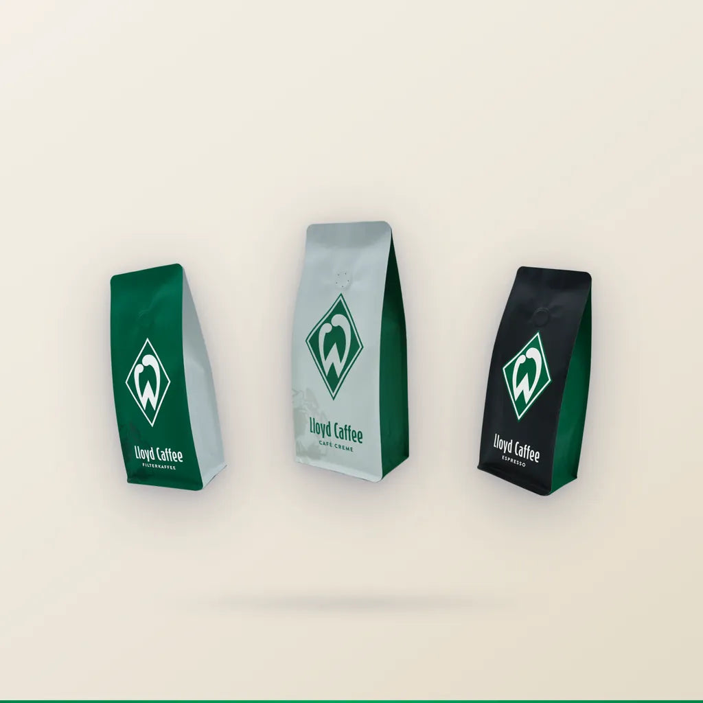 Werder Edition Trio - Café Crème, Filterkaffee & Espresso